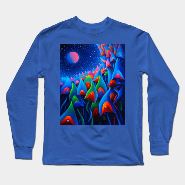 STARLIGHT DANCERS Long Sleeve T-Shirt by Valcari Shop